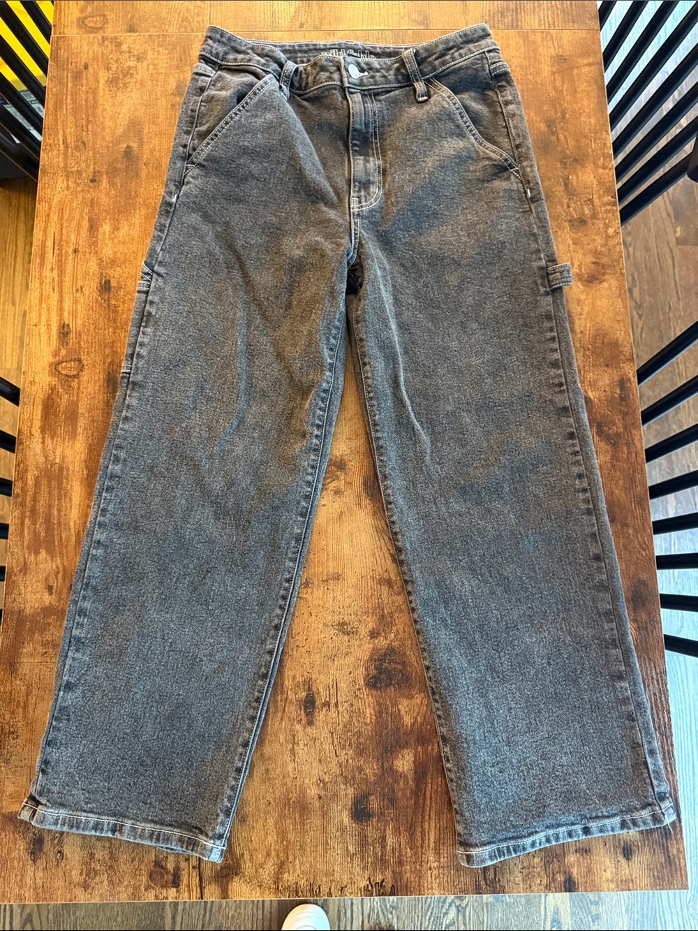 wild fable Washed Gray Women's Relaxed Jeans
